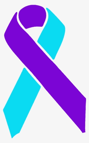 Purple And Blue Ribbon #376611 Purple And Blue Ribbon #376611