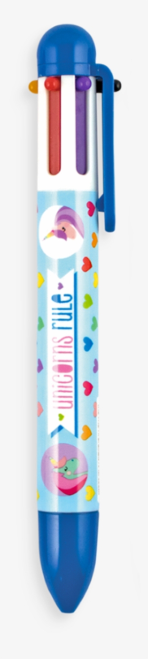 Unique Unicorns 6 Click Multi Color Pen - Ooly Unique Unicorns 6 Click Multi Color Pen #376930