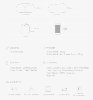 Neck Pillow-care Info - Document #377085