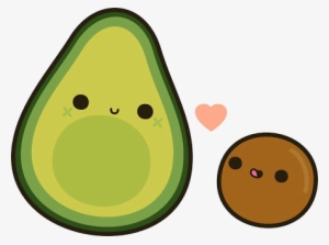 Picture Download Scfruits Fruit Love Saranghae Food - Avocado Clipart Cute #377104