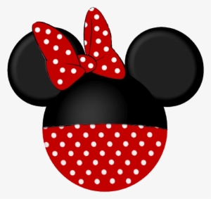 Red Dot Cliparts - Minnie Mouse Red Polka Dot #377531