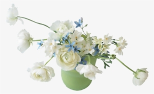 White Summer Vase - Hoa Ngay 20 10 #378307