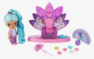 Enter Princess Samira's Enchanted Throne Room With - Fisher Price Shimmer And Shine Princess Samira's Palace #378330