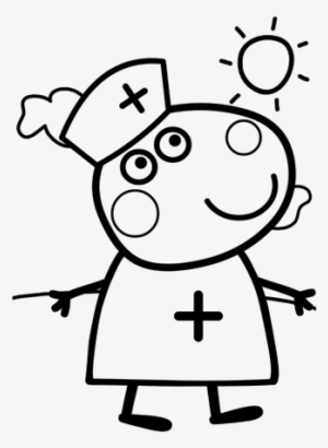 Drawing Peppa Pig 22 - Peppa Pig Colouring In Pages #378420