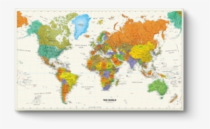 World Map School - High Quality World Map In Hd #378679