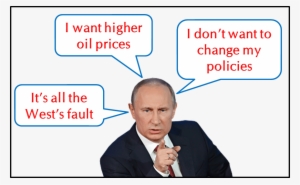Putin Angry Oil West Prices Politics Clipart Cartoon - Politics #378949