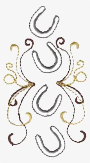 Horseshoe Clipart Border - Illustration #379326 Horseshoe Clipart Border - Illustration #379326