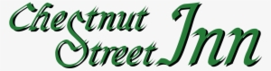 Chestnut Street Inn - Calligraphy #379647
