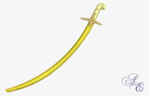 Curved Sword - Cross #379722