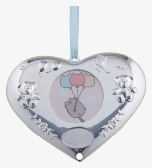 Heart-shaped Hanging Frame With Teddy - Heart #379762