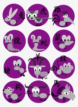 Animals, Horoscope, Chinese Horoscope, Dog, Dragon - Chinese Horoscope Animals Cube Ottoman #379796