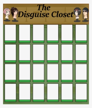 Disguise Closet Template - Trolls Calendar 2017 September #3700199