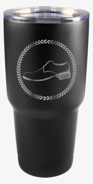 Tumbler Will Come Engraved With Usssa Logo - Large Polar Camel Matte Black Tumbler - 30 Oz #3700342
