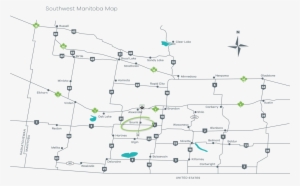 A Province In Western Canada, Manitoba Is Located Along - Diagram #3700616