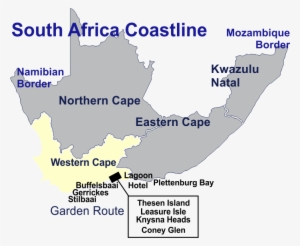 Map Of Snorkeling In The Garden Route Area - North Eastern Karnataka Road Transport Corporation #3700714