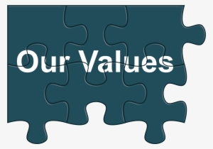 Puzzle Pieces Values - Our Values Puzzle #3700902