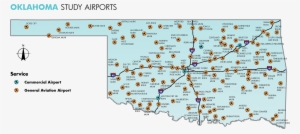 Ok State Airports - Map #3701603