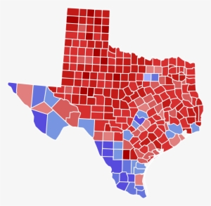 Texas 2016 Election Results By County #3702100