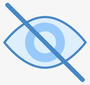 The Icon Is A Depiction Of A Human Eye With A Sideways - Icon #3702645