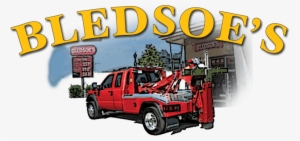 Bledsoe's - Logo - Tow Truck #3702962