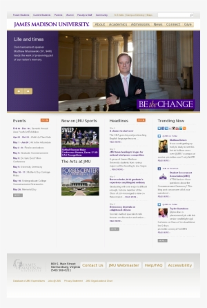 James Madison University Competitors, Revenue And Employees - Web Page #3704191