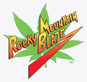 Cannabis Dispensary Logo - Rocky Mountain Blaze #3704211