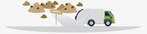 Zero To Landfill - Garbage Truck #3705847