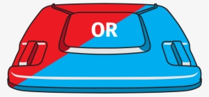 Your General Waste Bin May Have A Blue Or Red Lid Depending - Waste Container #3706496