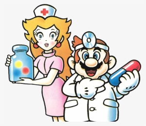 Doctor Mario Games - Dr Mario Nurse Peach #3706664