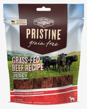 Castor And Pollux Pristine, Grain Free Jerky Dog Treat #3706900 Castor And Pollux Pristine, Grain Free Jerky Dog Treat #3706900