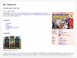 Dr. Mario 64 Dr Rare!! Game & Box Nintendo N64 #3707171