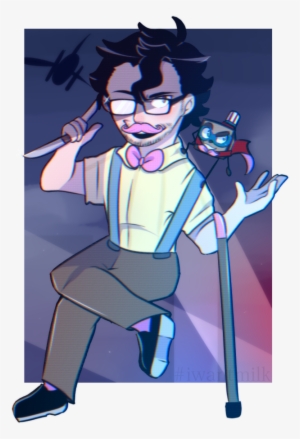 Wilford Warfstache By Datweirdowholuvsmilk - Jacksepticeye #3707532