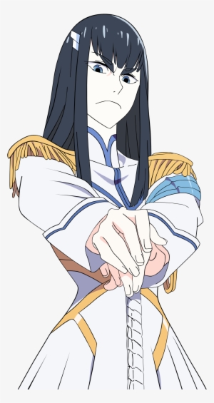 I Vectored The Best Girl From Kill La Kill - Kill La Kill Satsuki Render #3707962