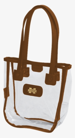 Handmade & Personalized Leather Mississippi State University - Jon Hart Clear Bags #3708231