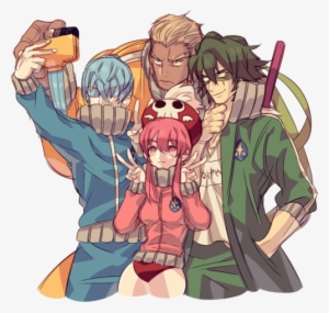 Kill La Kill, Gamagōri, And Elite Four Image - Anime Group Of Four #3708275