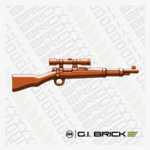 Brickarms Scoped Kar98 Rifle "jaegar" Brown - Brickarms Flintlock Pistol (brown) #3708686