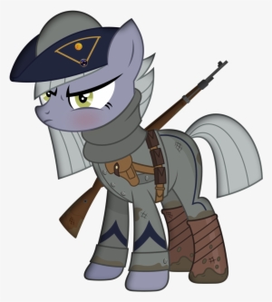 Brony Works, Blushing, Bolt Action Rifle, Boots, Clothes, - My Little Pony Germany Ww1 #3708712