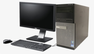 Dell Optiplex Gx790 Intel I5 Mini Tower Pc 19" Monitor - Parts Of A Computer Setup #3709091