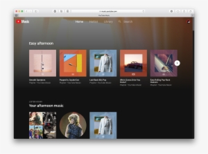 Discover Page On Youtube Music - Youtube Music #3710021