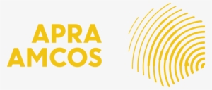 Apra Amcos Horiz Right Yellow Cmyk - Apra Amcos Logo Png #3710565