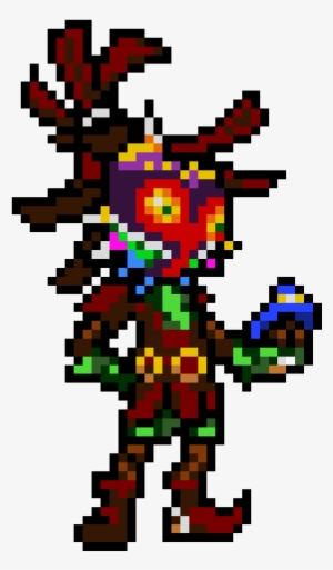 Skull Kid - Skull Kid Pixel Art #3711329