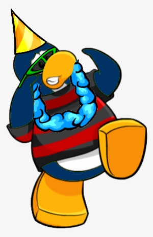 Club Penguin Wiki - Club Penguin Blue Lei #3711670