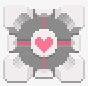 Companion Cube - Cartoon #3711845