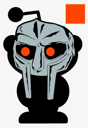 The Creator Of Mad Snoo Gave It To Me As A , - Mf Doom Mask Transparent Background #3712237