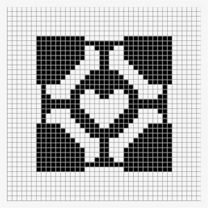 Companion Cube - Нарисовать По Клеточкам Паук #3712243