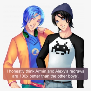 I Honestly Think Armin And Alexy's Redraws Are 100x - Old My Candy Love #3712445