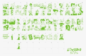 Font Futurama All Hail The Hypnotoad Preview - Street Fighter #3712939
