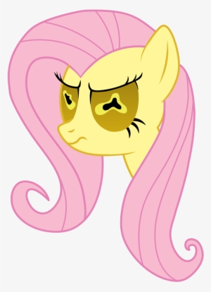 Axemgr, Fluttershy, Hypnotoad, Safe, Simple Background, - Fluttershy #3712974