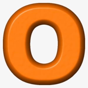 Orange Letter O Png #3714027