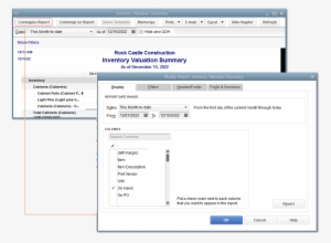 Inventory Reports Improvements - Quickbooks Desktop Cancel #3714097